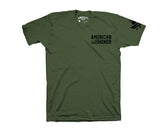 MAKING GOOD PEOPLE HELPLESS, WONT MAKE BAD PEOPLE HARMLESS  Green Men's T shirt
